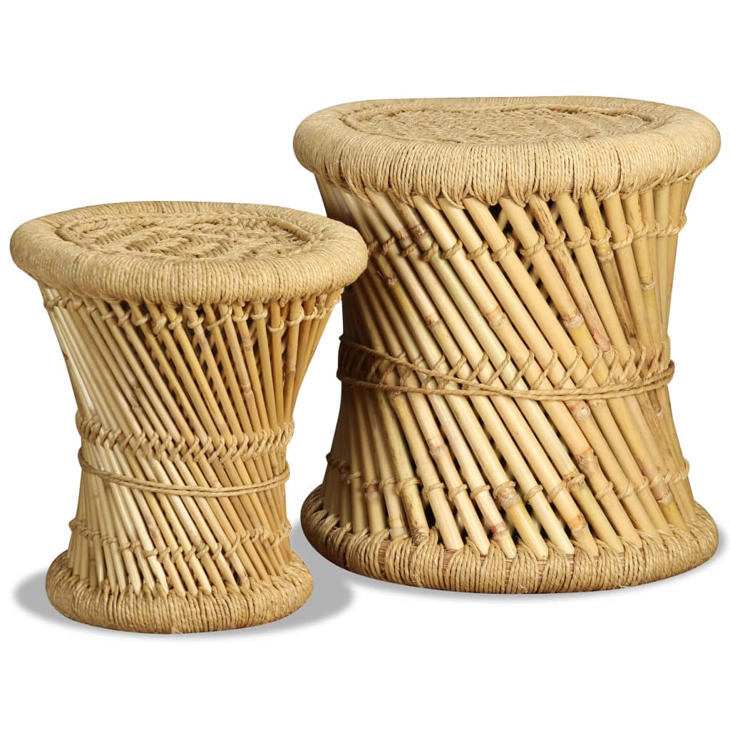 Pallar 2 St Bambu Och Jute
