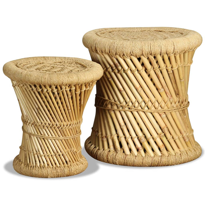 Pallar 2 St Bambu Och Jute