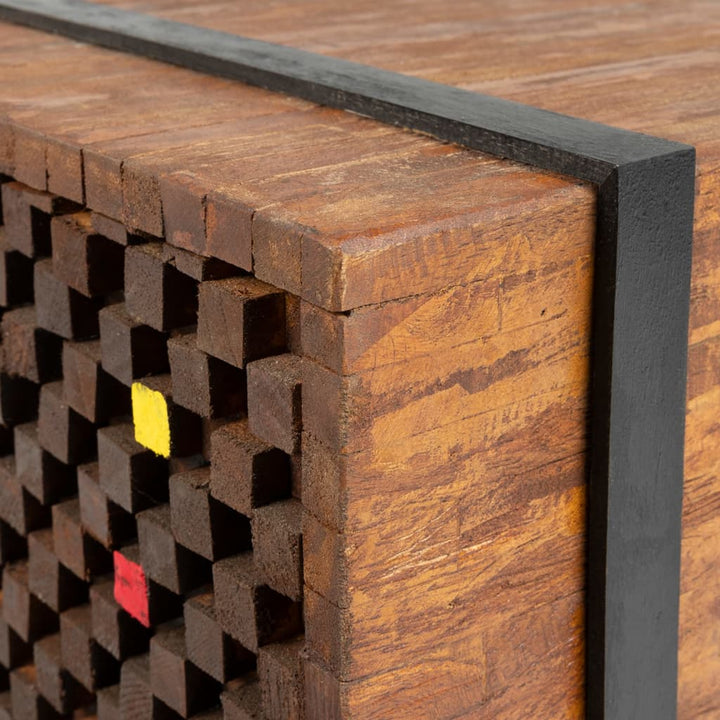 Sidobord Teak 60X60X38 Cm