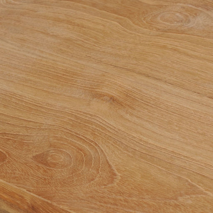 Hallbänk I Massiv Teak 90X30X40 Cm