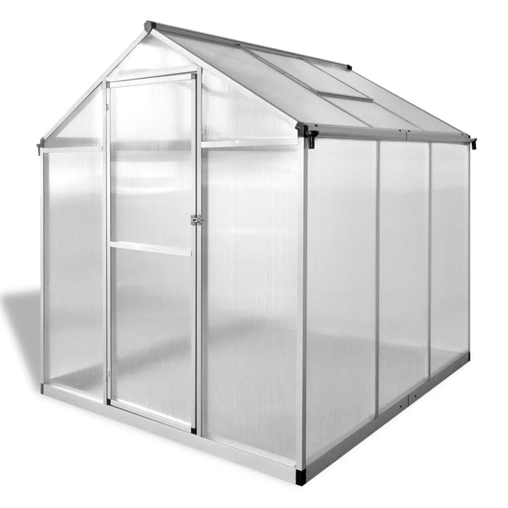 Växthus 3,46 M² Förstärkt Aluminium