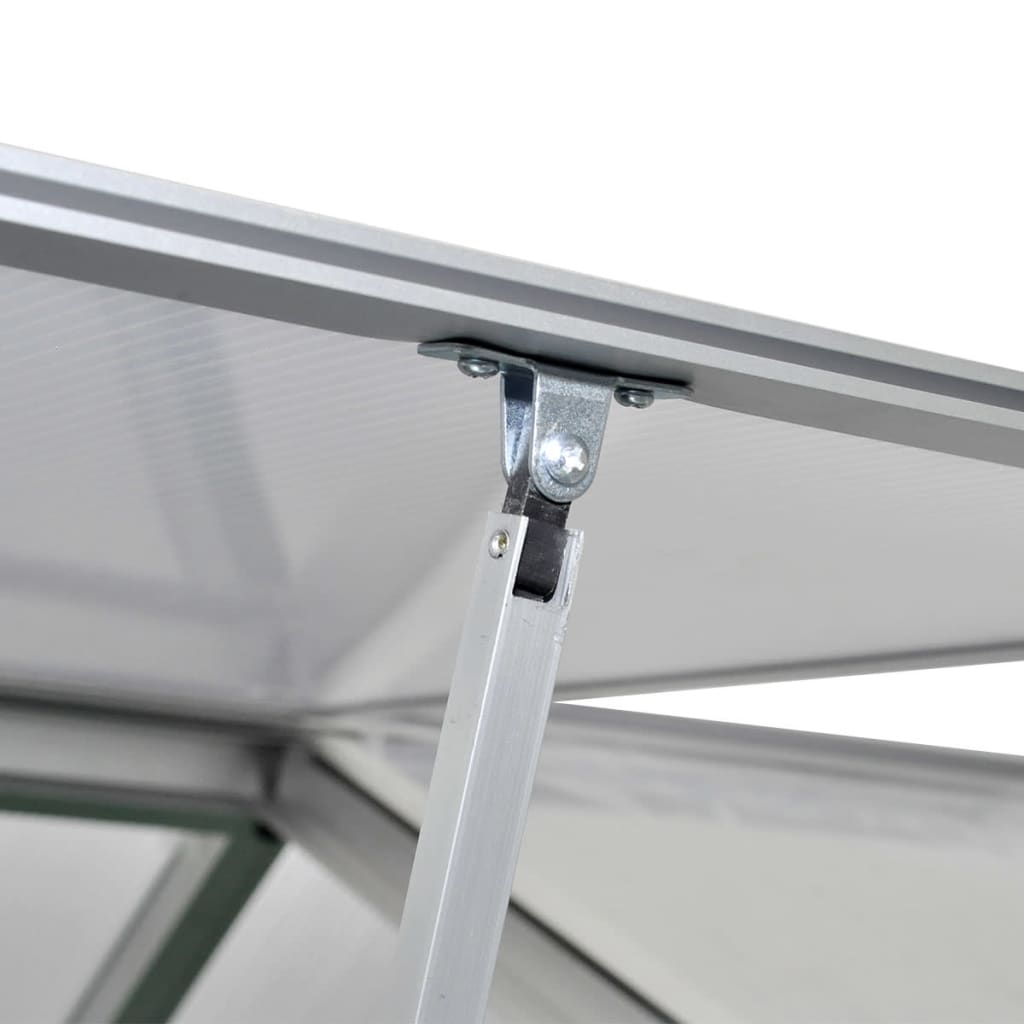 Växthus 3,46 M² Förstärkt Aluminium