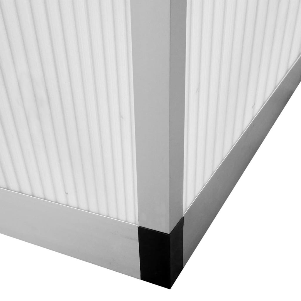 Växthus 3,46 M² Förstärkt Aluminium