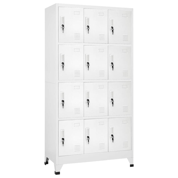 Förvaringsskåp Antracit Och Röd 90X40X180 Cm Stål