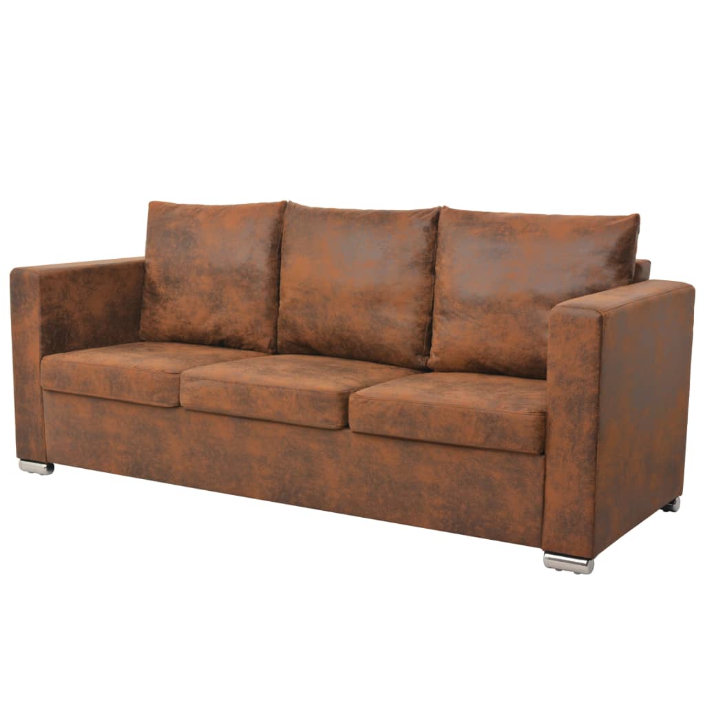 3-Sitssoffa 191X73X82 Cm Konstmocka