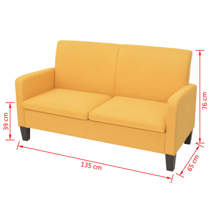 2-Sitssoffa 135X65X76 Cm