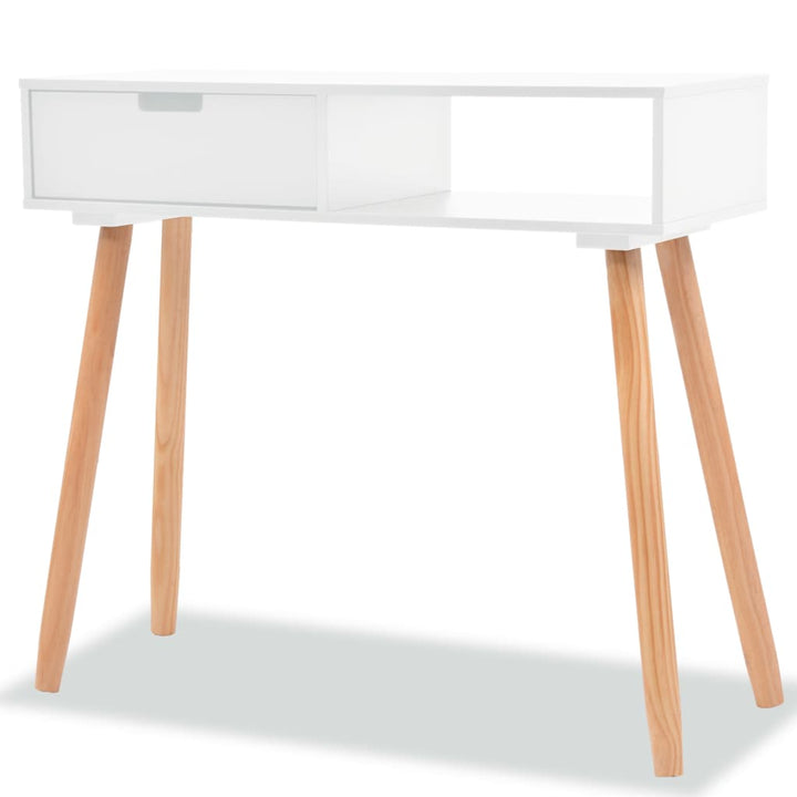 Avlastningsbord 80X30X72 Cm Massiv Furu