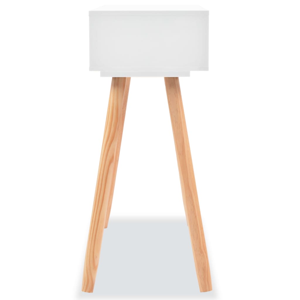 Konsolbord Massiv Furu 80X30X72 Cm