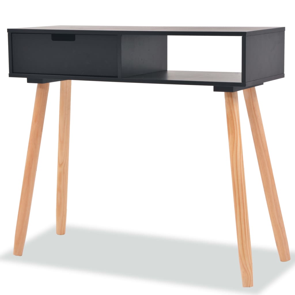 Avlastningsbord 80X30X72 Cm Massiv Furu