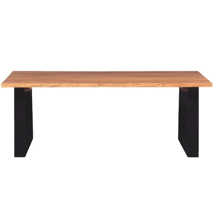 Soffbord I Massivt Akaciaträ 110X60X40 Cm