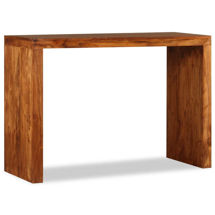 Konsolbord Massivt Trä Med Honungsfinish 110X40X76 Cm
