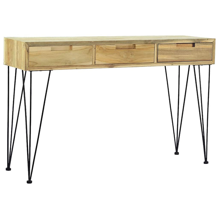 Konsolbord 120X35X76 Cm Massiv Teak