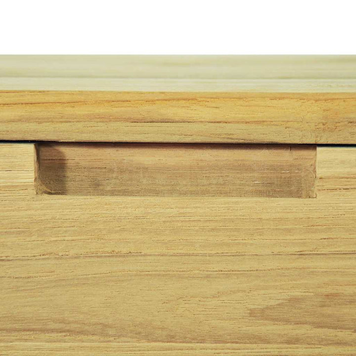 Konsolbord 120X35X76 Cm Massiv Teak