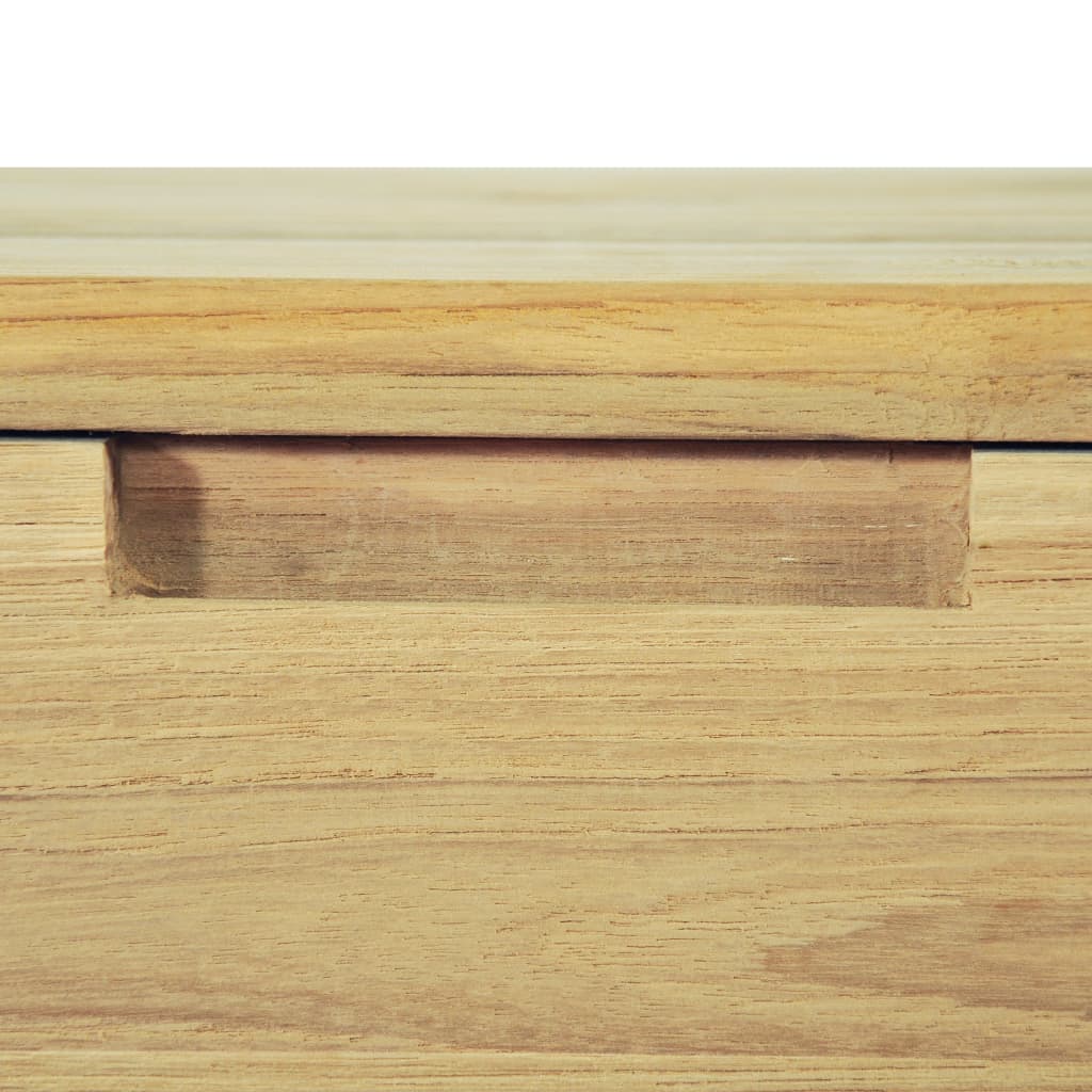 Tv-Bänk 120X35X35 Cm Massiv Teak