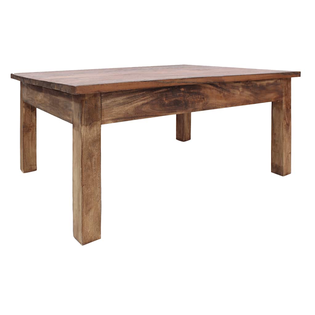 Soffbord Massivt Mahognyträ 96X73X45 Cm