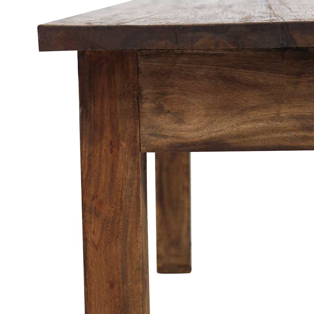 Soffbord Massivt Mahognyträ 96X73X45 Cm