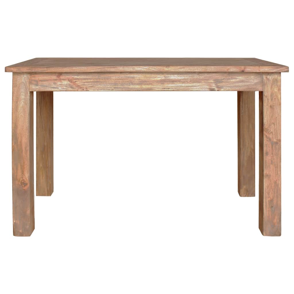 Matbord Massivt Mahognyträ 120X60X77 Cm