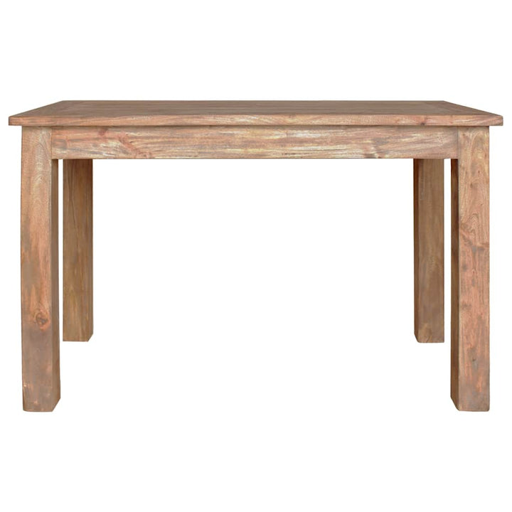 Matbord Massivt Mahognyträ 120X60X77 Cm