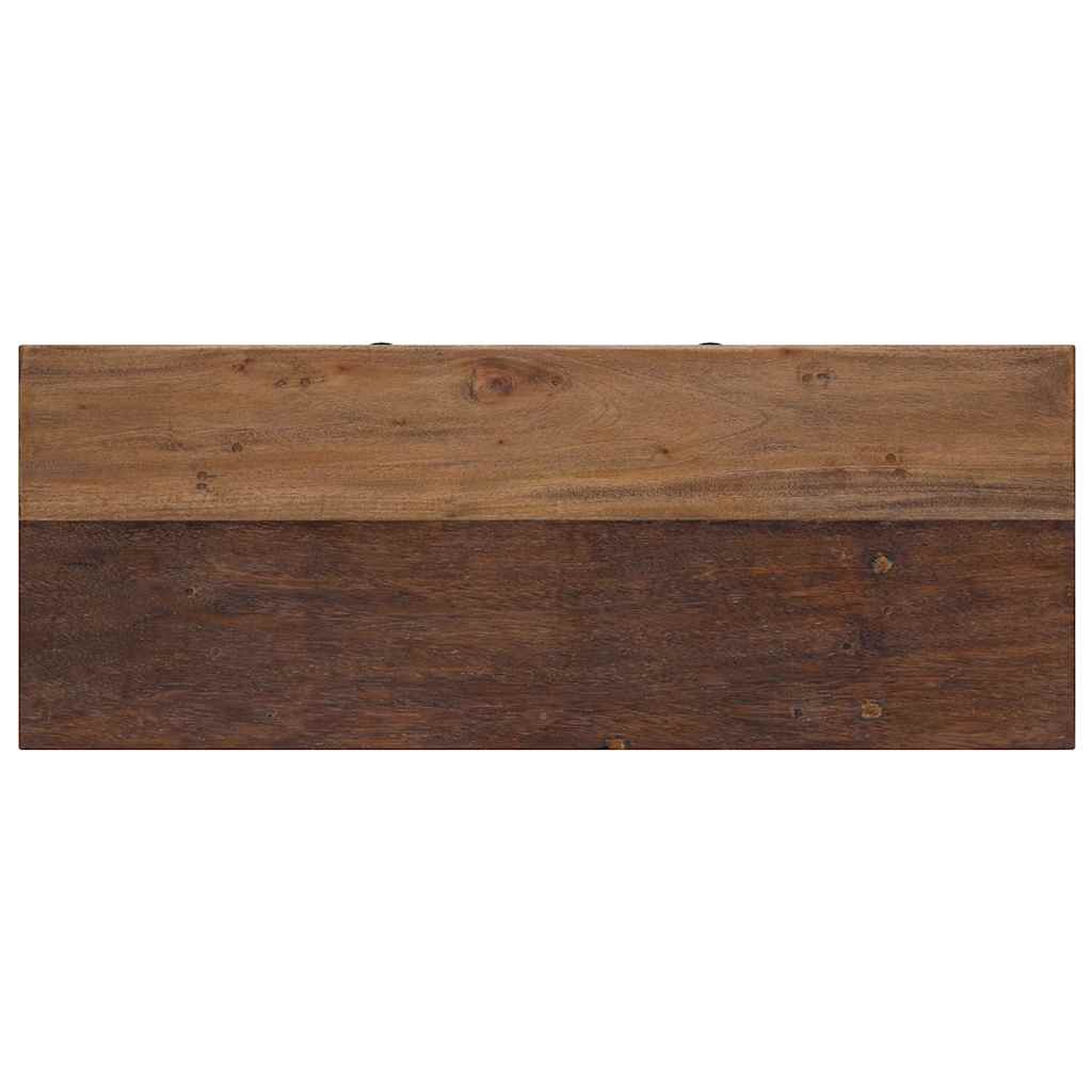 Konsolbord Blandat Återvunnet Trä 80X35X80 Cm
