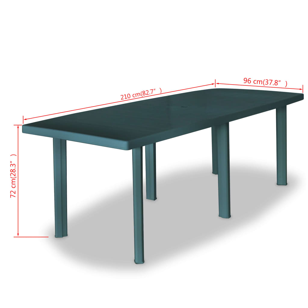 Trädgårdsbord Plast