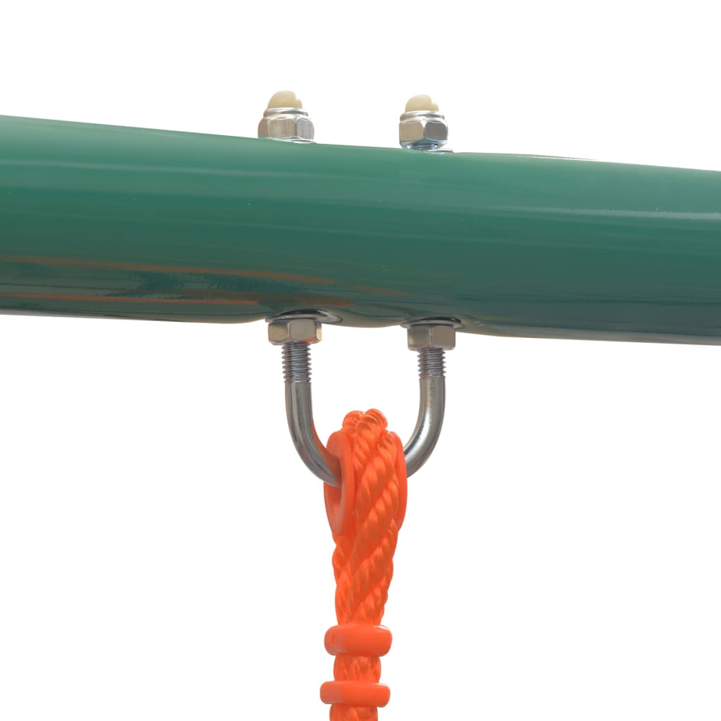 Gungställning Med Rutschkana Och 3 Sitsar Orange