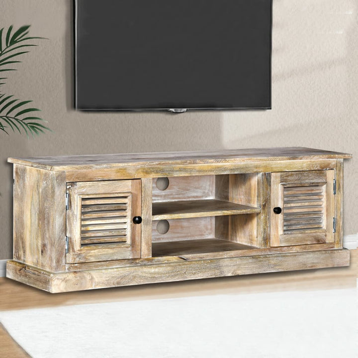 Tv-Skåp Massivt Mangoträ