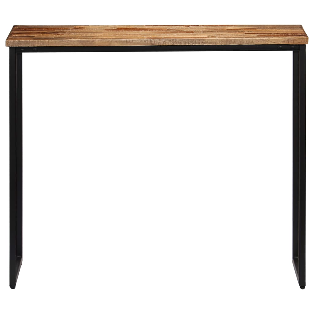 Konsolbord Massivt Återvunnet Teakträ 90X30X76 Cm