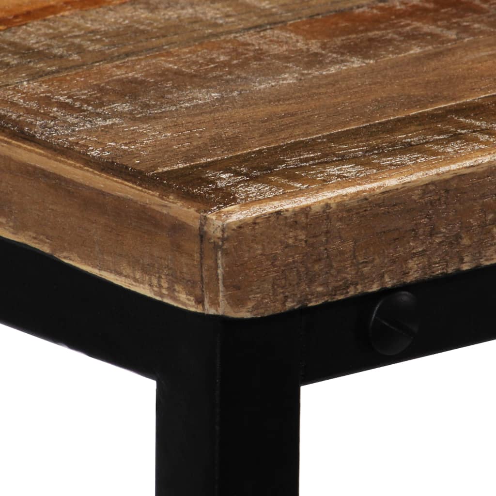 Konsolbord Massivt Återvunnet Teakträ 90X30X76 Cm
