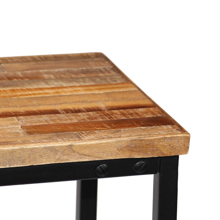 Konsolbord Massivt Återvunnet Teakträ 90X30X76 Cm