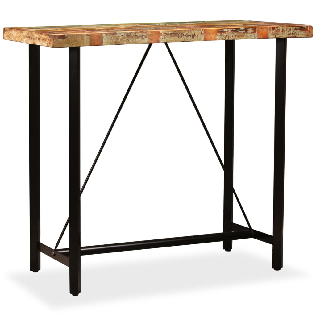 Barbord Massivt Återvunnet Trä