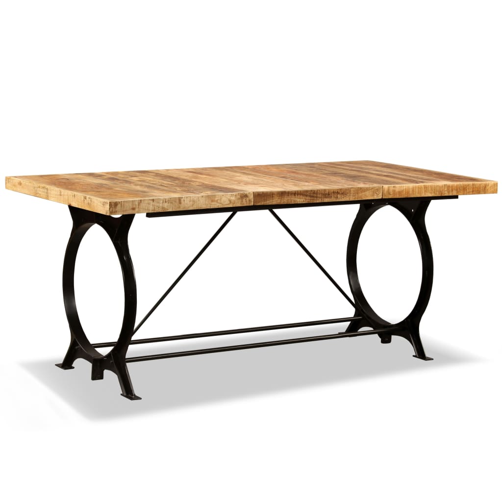 Matbord Massivt Grovt Mangoträ 180 Cm