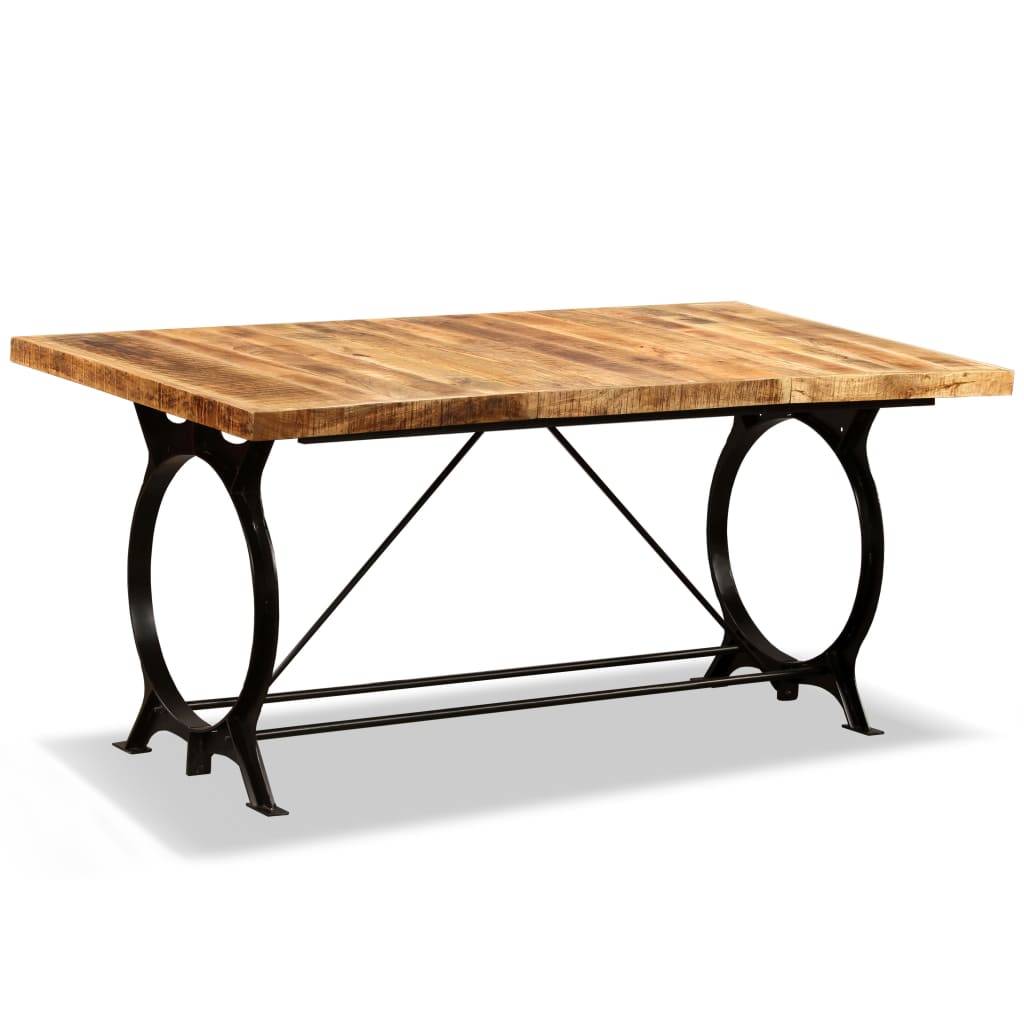 Matbord Massivt Grovt Mangoträ 180 Cm