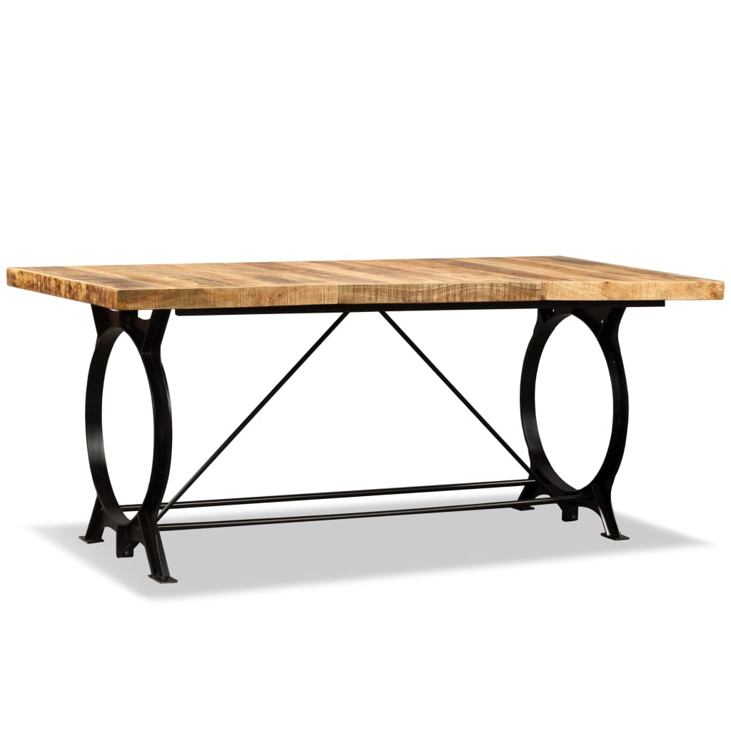 Matbord Massivt Grovt Mangoträ 180 Cm