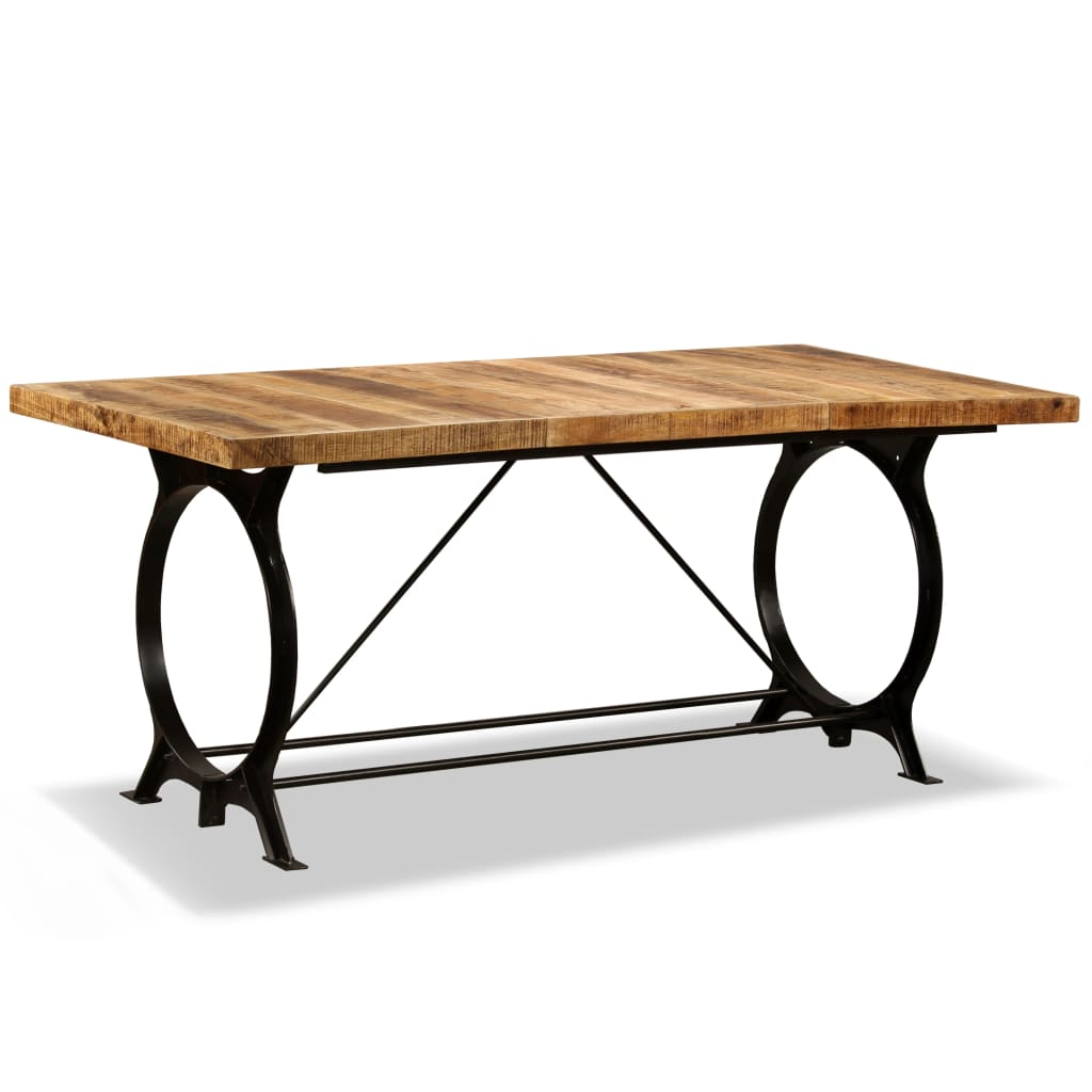 Matbord Massivt Grovt Mangoträ 180 Cm