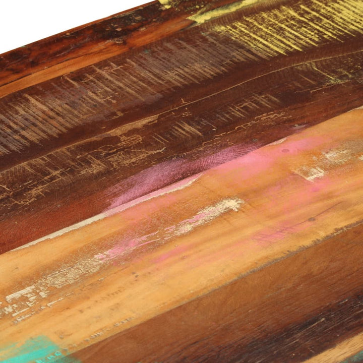 Soffbord Med 3 Lådor Massivt Återvunnet Trä 100X50X35 Cm