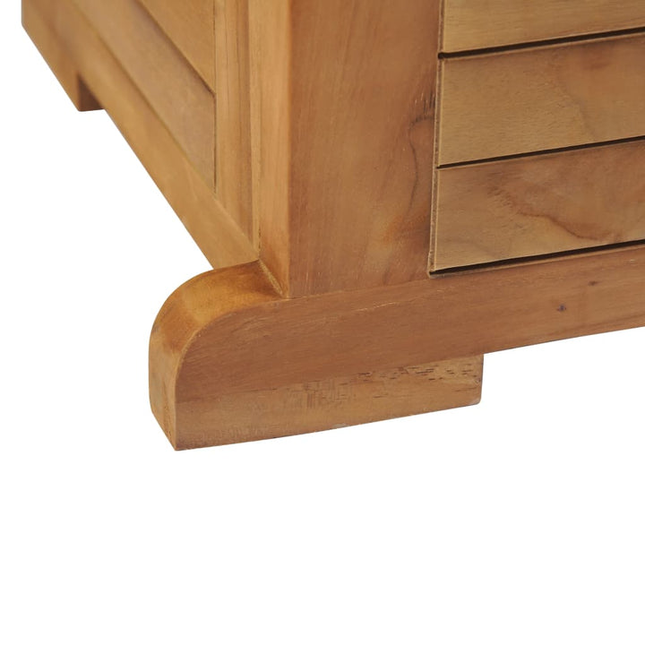 Hopfällbart Barbord 155X53X105 Cm Massivt Teakträ
