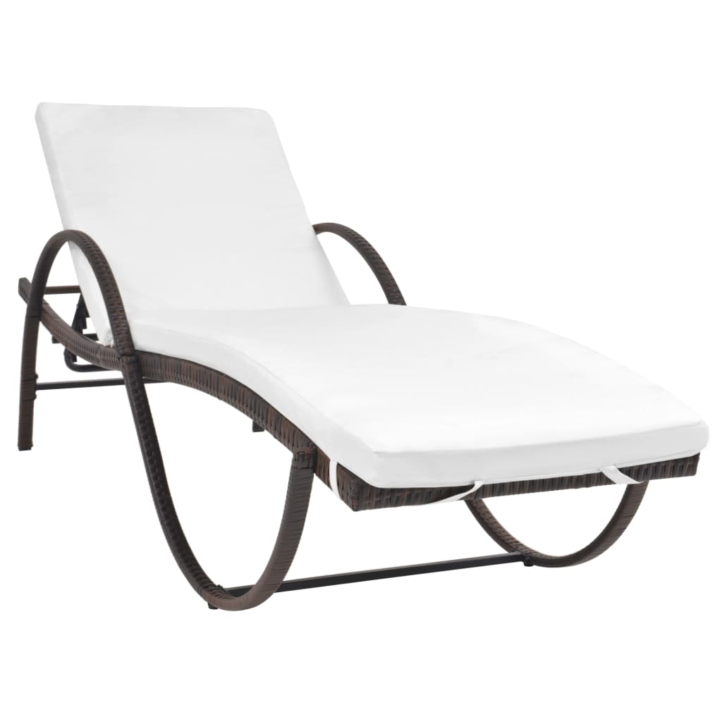 Solsängar 2 St Med Bord Konstrotting