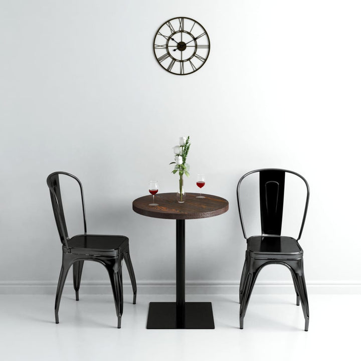 Bistrobord Mdf Och Stål Fyrkantigt