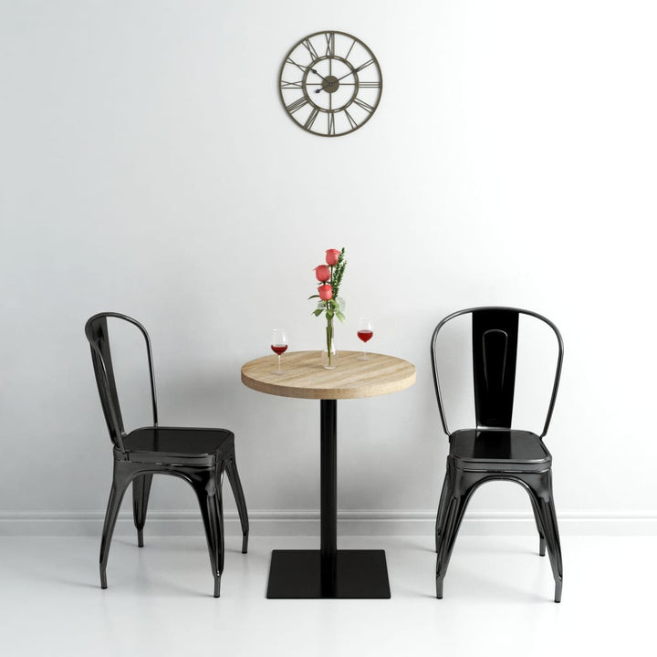 Bistrobord Mdf Och Stål Fyrkantigt