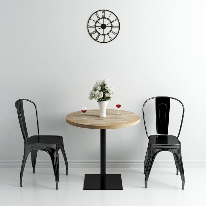 Bistrobord Mdf Och Stål Fyrkantigt