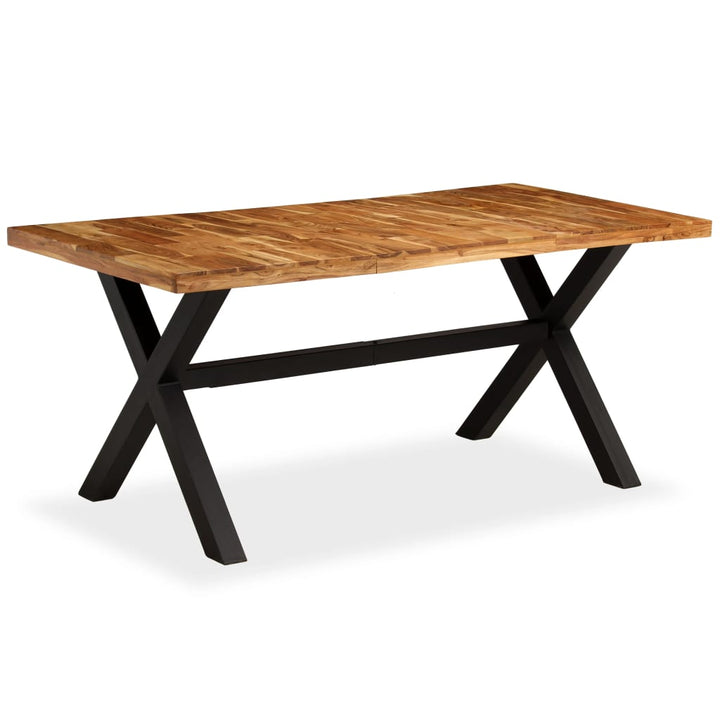 Matbord Massivt Akacia- Och Mangoträ 180X90X76 Cm