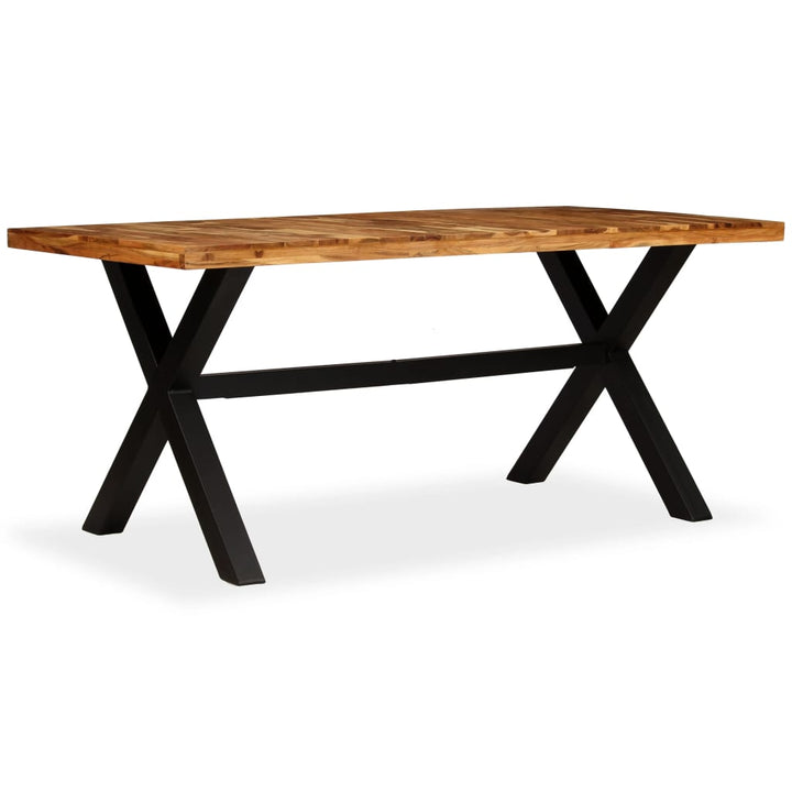 Matbord Massivt Akacia- Och Mangoträ 180X90X76 Cm