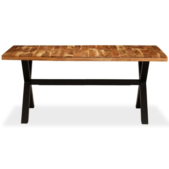 Matbord Massivt Akacia- Och Mangoträ 180X90X76 Cm