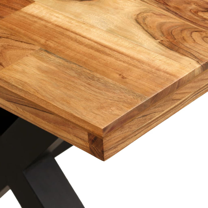 Matbord Massivt Akacia- Och Mangoträ 180X90X76 Cm