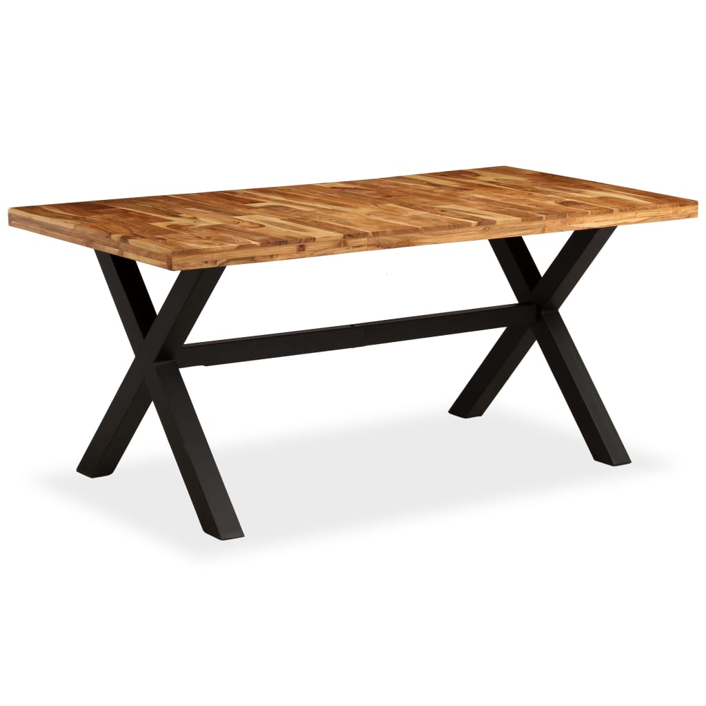 Matbord Massivt Akacia- Och Mangoträ 180X90X76 Cm