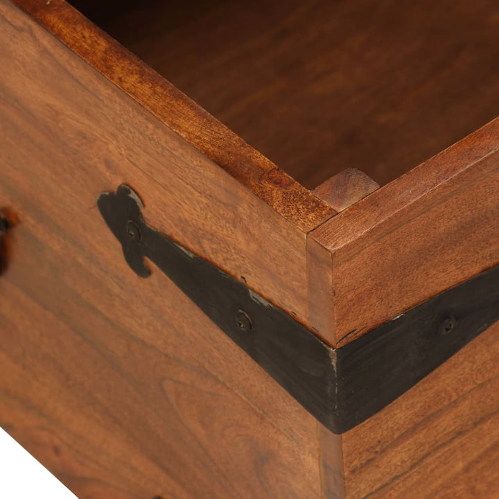 Soffbord Massivt Akaciaträ Med Honungsfinish