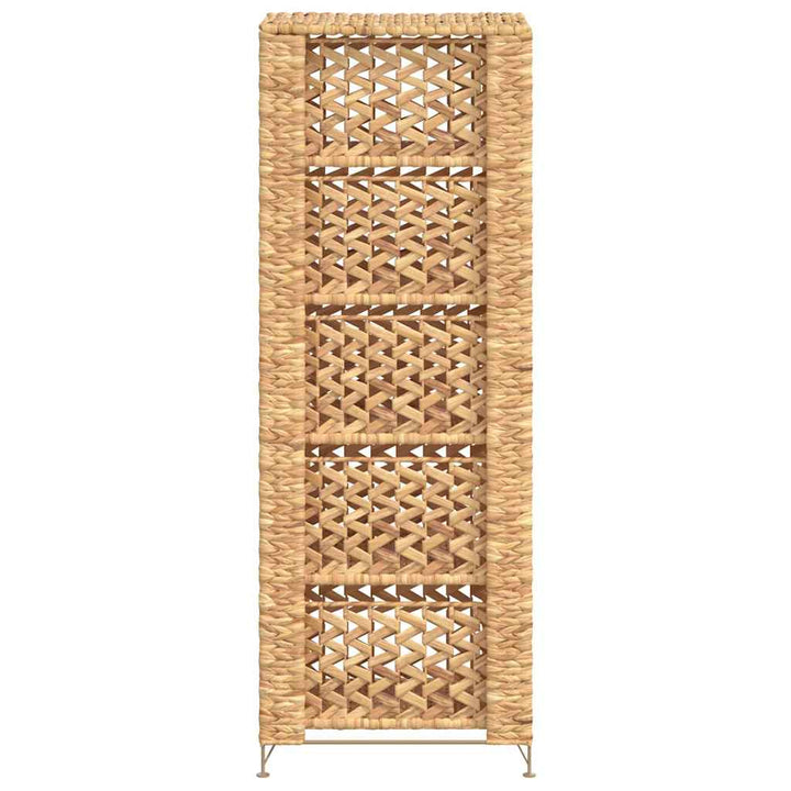 Förvaringsmöbel Med 5 Korgar 25,5X37X100 Cm Vattenhyacint