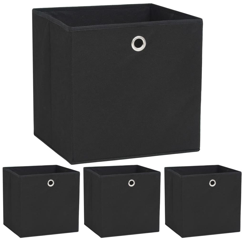 Förvaringslådor 10 St Non-Woven Tyg 32X32X32 Cm