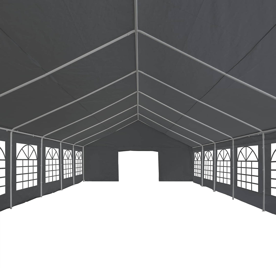 Tälttyg Utan Ram Grå 12 X 6 M Pe