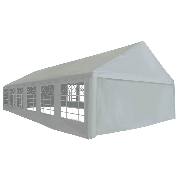 Tälttyg Utan Ram Grå 12 X 6 M Pe